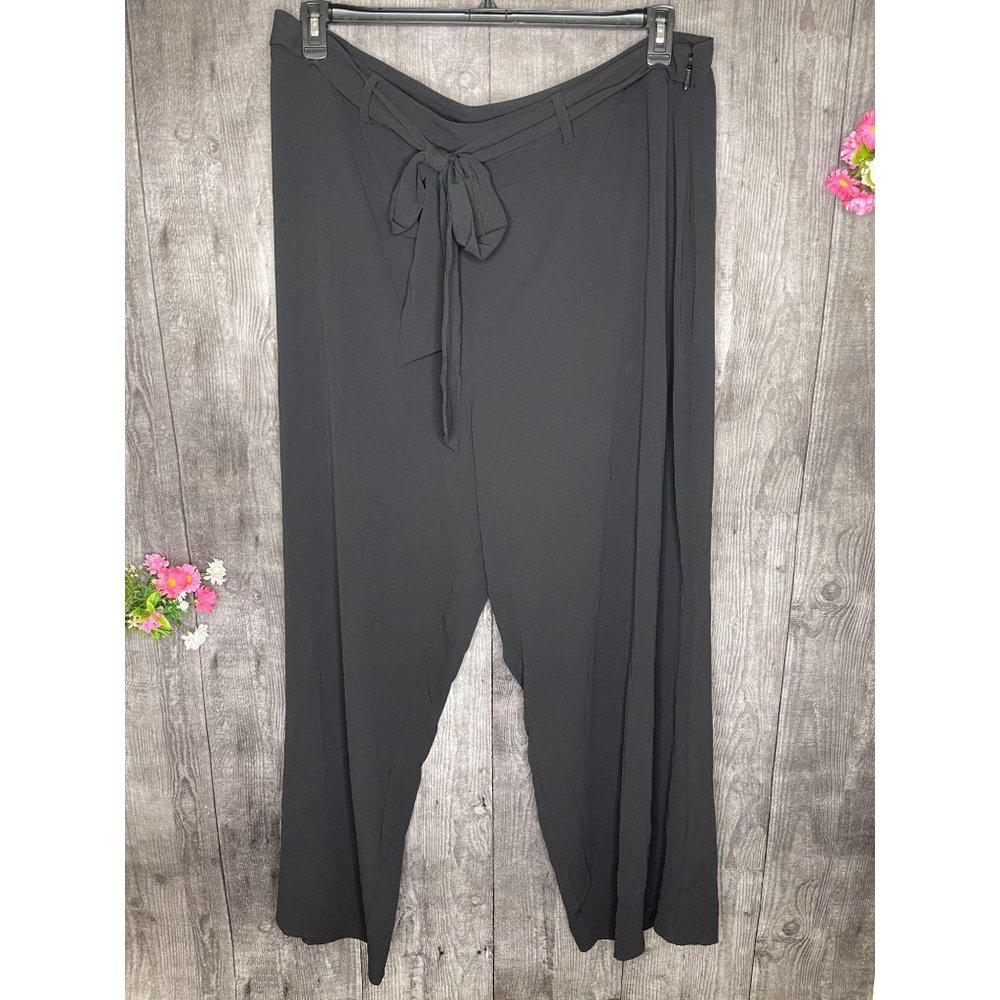 NEW City Chic Plus Size Tie-Waist Palazzo Pants